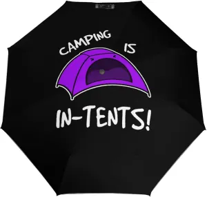 Camping is in Tents Umbrellas for Rain Travel Umbrella Windproof Compact Automatic Umbrella Lightweight Folding Umbrella