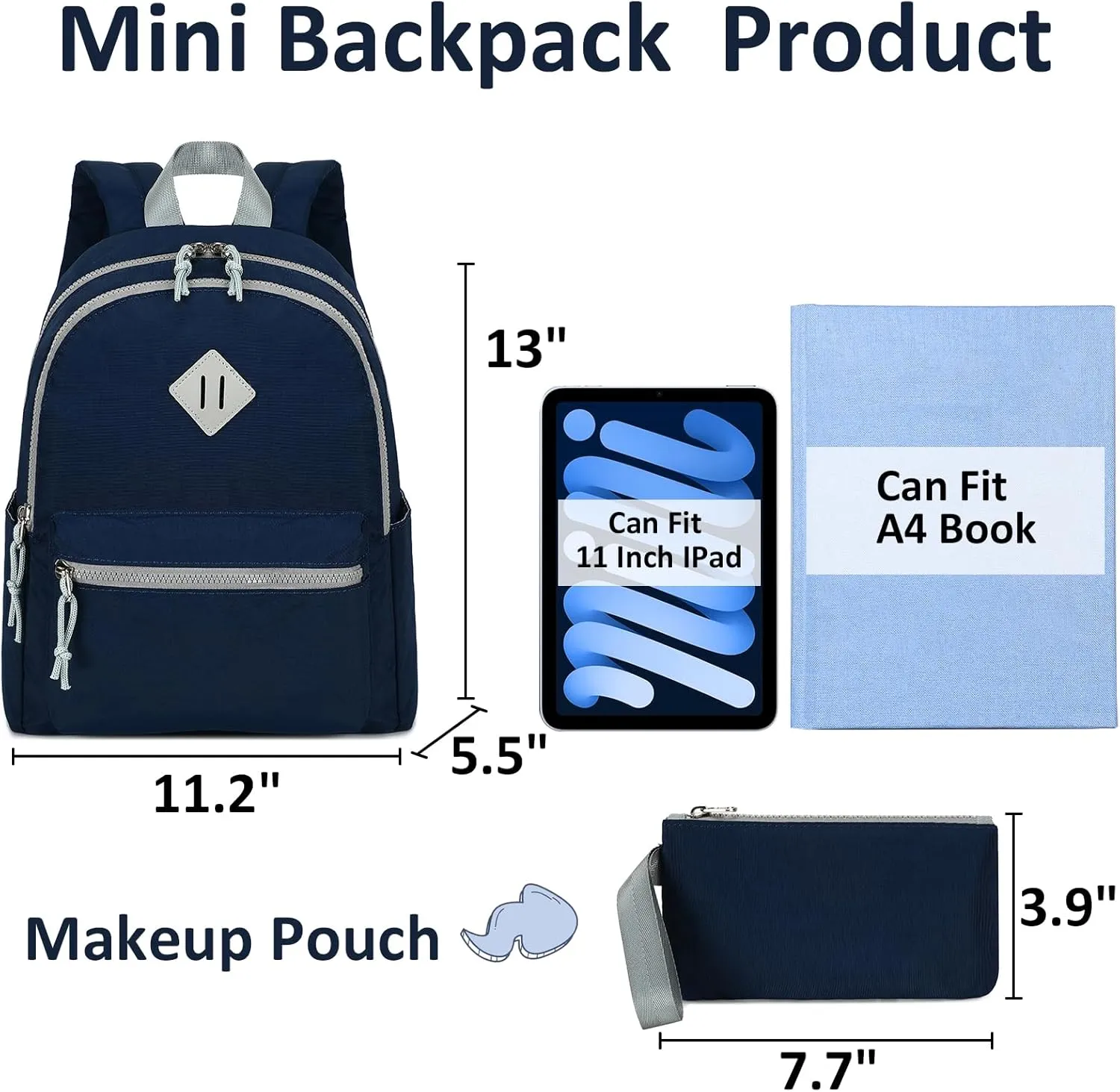 CAMTOP Mini Backpack Small Backpack Purse for Women Lightweight Cute Fashion Backpack Bookbag Daypack for Travel Shopping