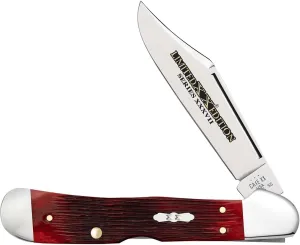 Case XX Pocket Knife COPPERLOCK - LTD ED XXXVII -OLD RED BONE BARNBOARD JIG Item #12213-61549L SS - Length Closed: 4 1/4Inches