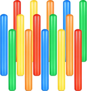Chivao Pool Inflatable Sticks 41.3 Inch Noodles Colorful PVC Swimming Noodles for Adults Float, Water Games Toy for Beaches & Pool Parties