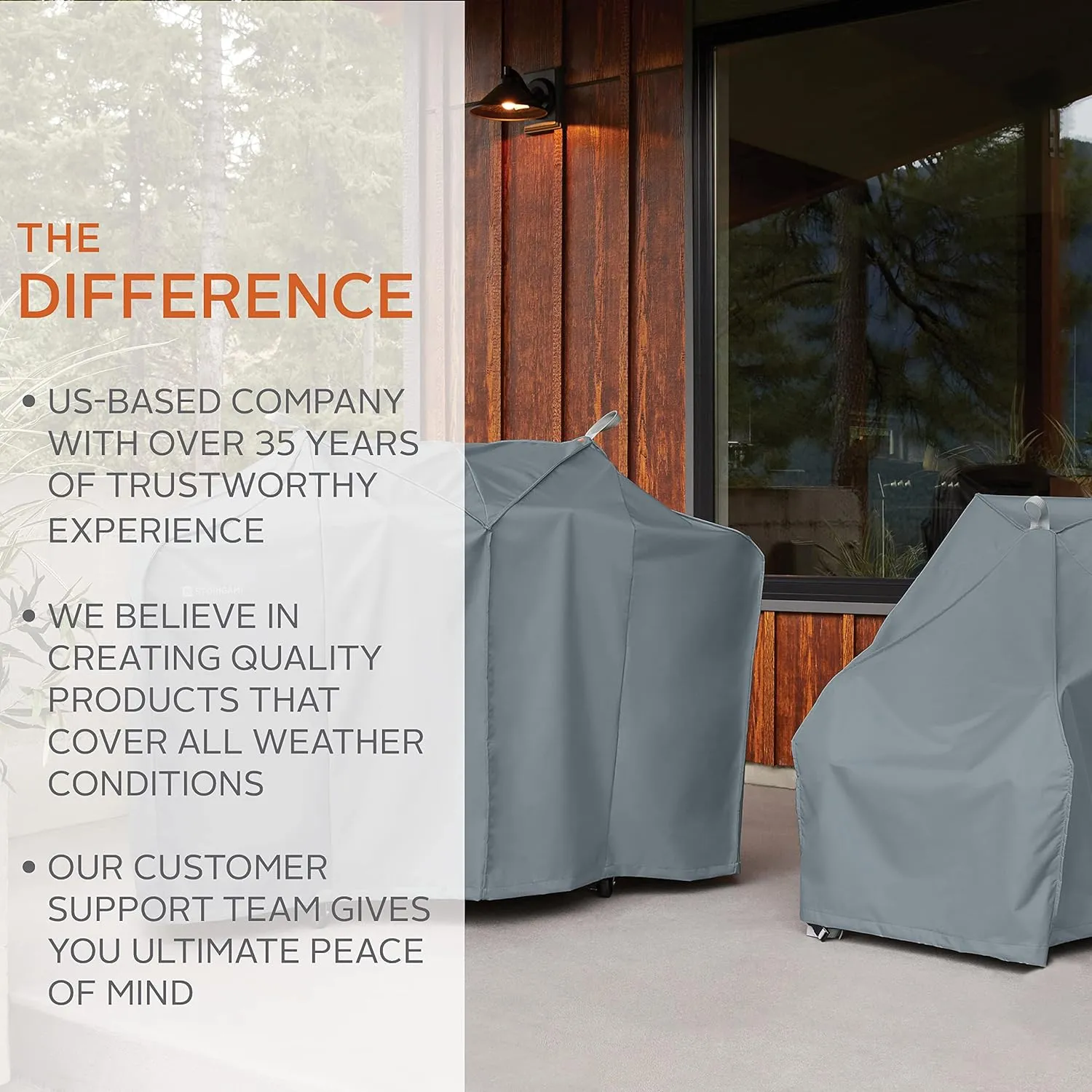 Classic Accessories Storigami Easy Fold Water-Resistant 58 Inch BBQ Grill Cover, Charcoal Black, Grill Cover, Grill Cover for Outdoor Grill, BBQ Cover
