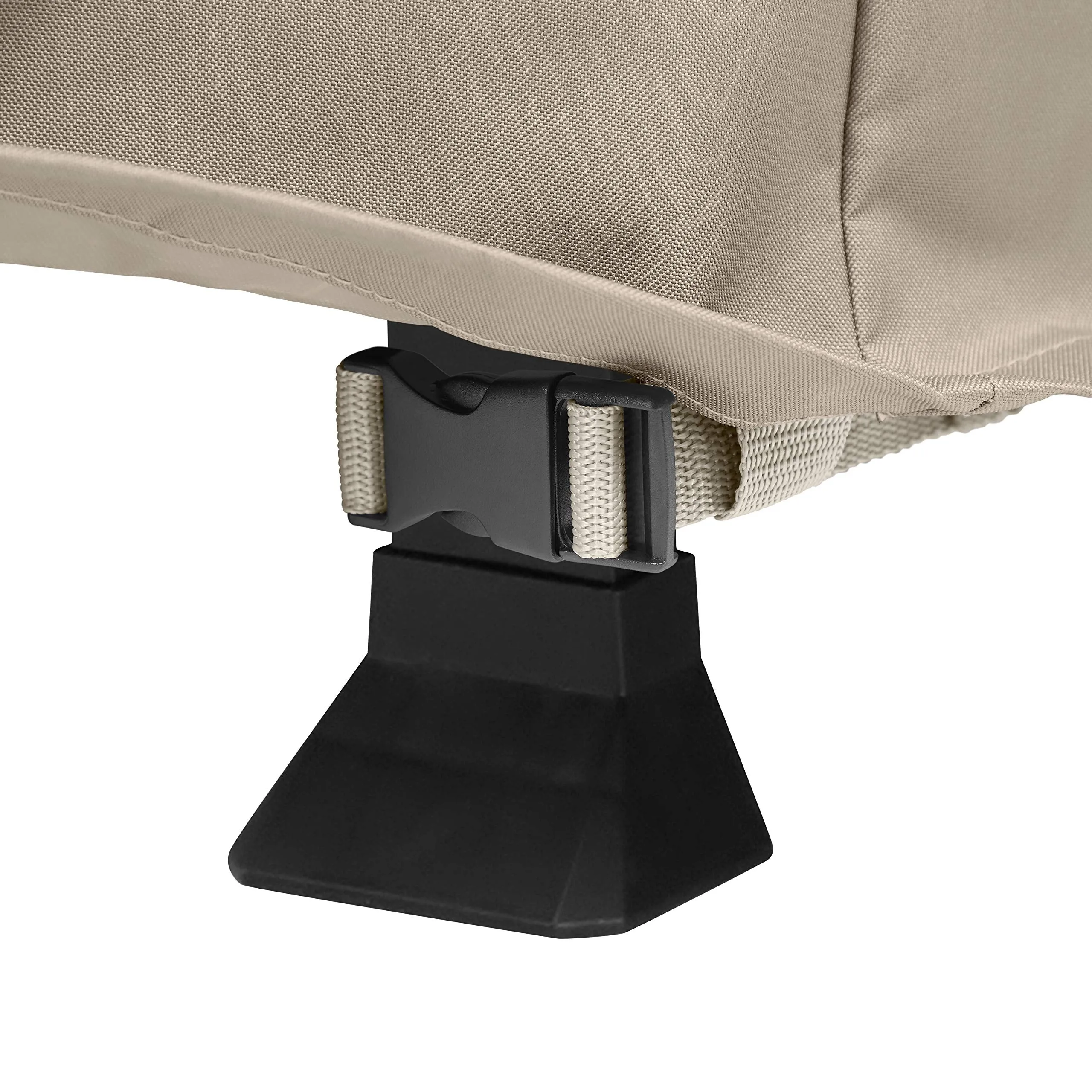 Classic Accessories Storigami Easy Fold Water-Resistant 70 Inch BBQ Grill Cover, Goat Tan
