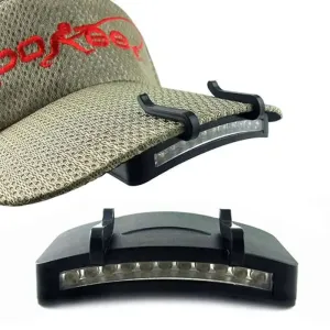 Clip-On Cap Hat Torch: Super Bright LED Headlamp for Outdoor Activities
