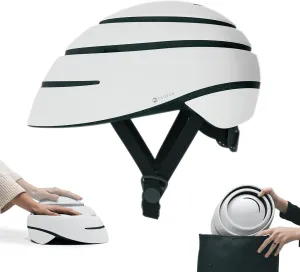 CLOSCA. Folding Helmet. Adult Bicycle Helmet. Bike Helmet and Electric Scooter Helmet. Commuter Helmet. Collapsible Helmet. Helmet for Women and Helmet for Men