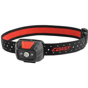 Coast FL19 Dual Colour Wide Angle Head Torch (330 Lumens)