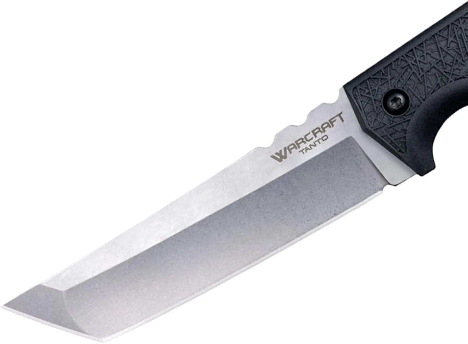 Cold Steel Warcraft Tanto 4034SS Razor-Sharp Durable Blade GFN Handle Military Tactical Fixed Blade Knife w/Secure-Ex Sheath