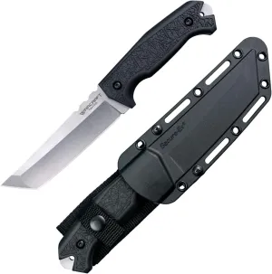 Cold Steel Warcraft Tanto 4034SS Razor-Sharp Durable Blade GFN Handle Military Tactical Fixed Blade Knife w/Secure-Ex Sheath