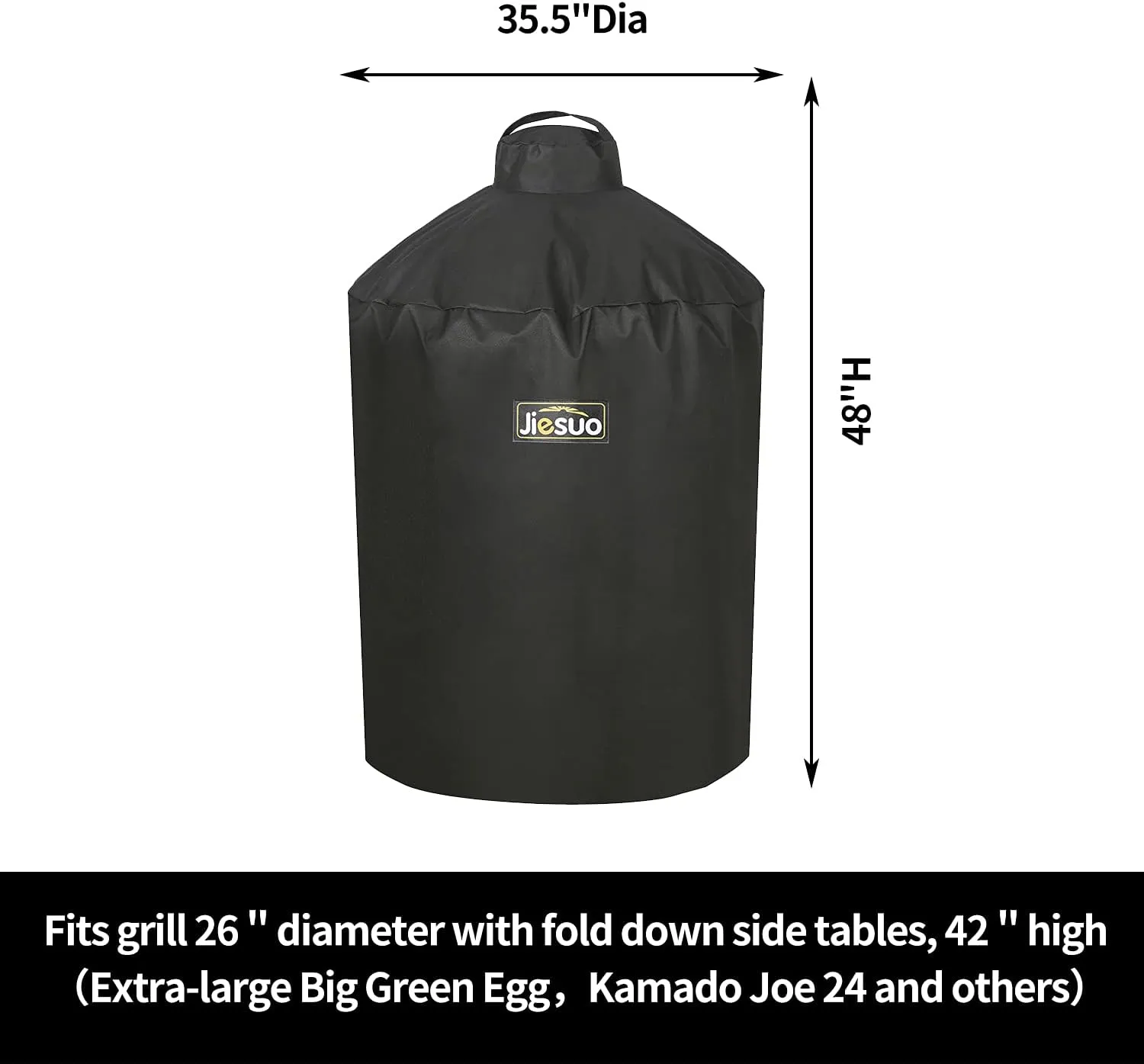 Cover for Large Big Green Egg, Extra Large Big Green Egg Grill Accessories, Heavy Duty Waterproof Grill Cover