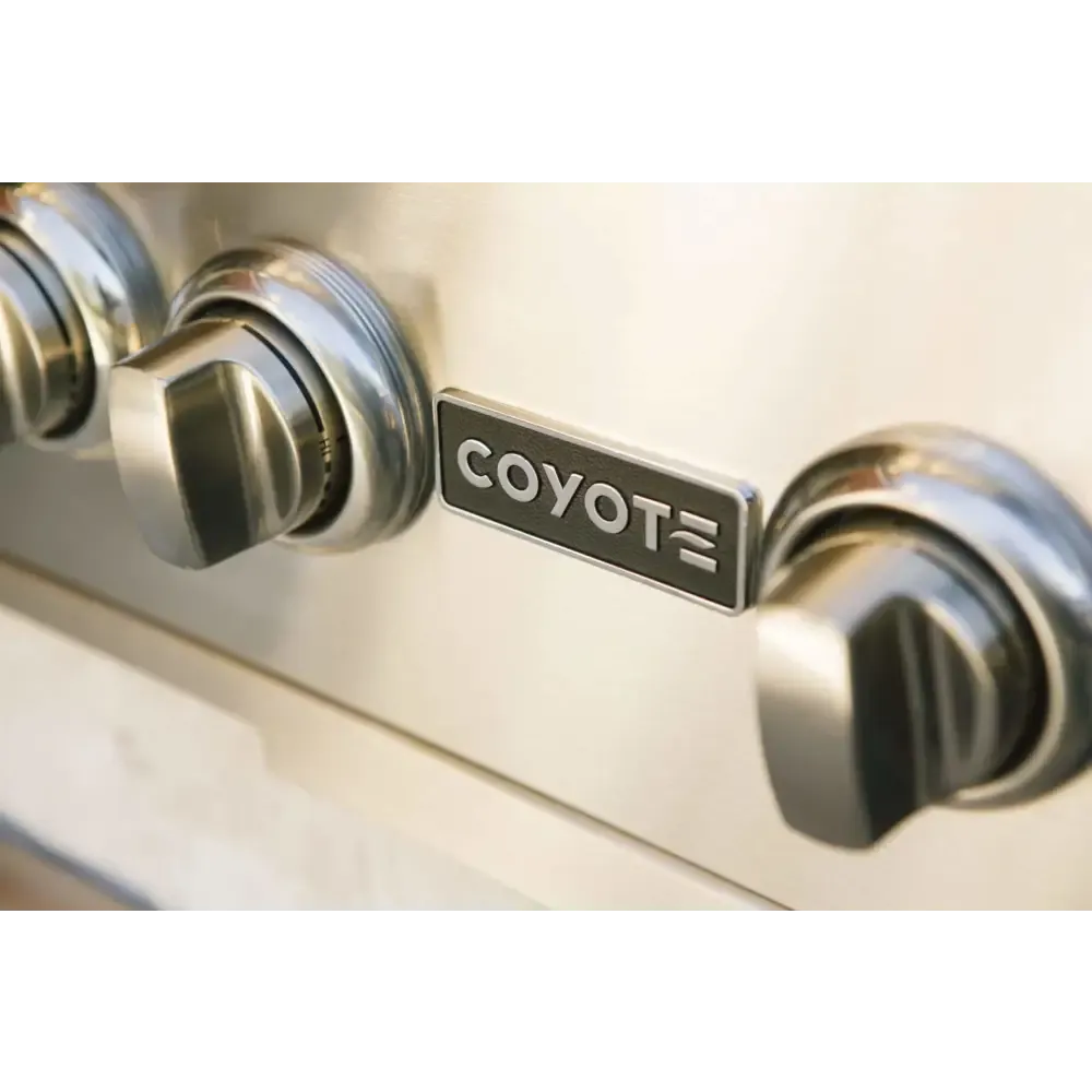 Coyote C1HY50NG 50 Inch Built-in Charcoal and Gas Dual Fuel Hybrid Grill