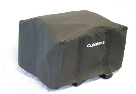 Cuisinart Portable Gas Grill with 150 sq. in. Cooking Surface and Tote Cover - Portable Tabletop Propane Grill for Camping, Tailgating