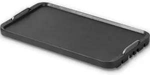 Cusimax Stove Top Griddle, Flat Top for Smokeless Grills, Non-Stick Pancake Griddle Plate, Suitable for Gas/Charcoal Grills, Dishwasher Safe, Aluminum, 14.96" x 8.66