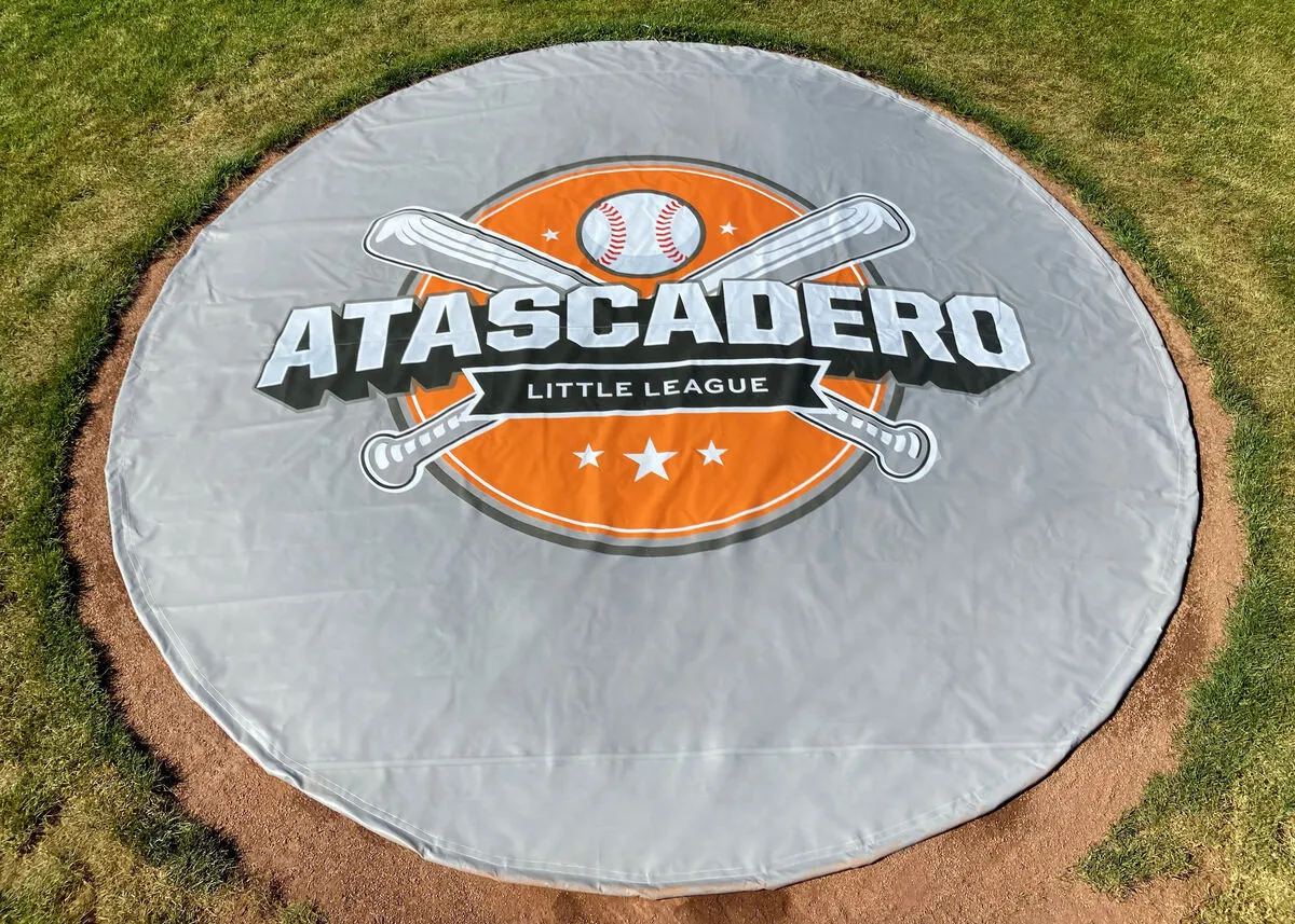CUSTOM WEIGHTED SIZE 18OZ VINYL RAIN SPOT COVERS