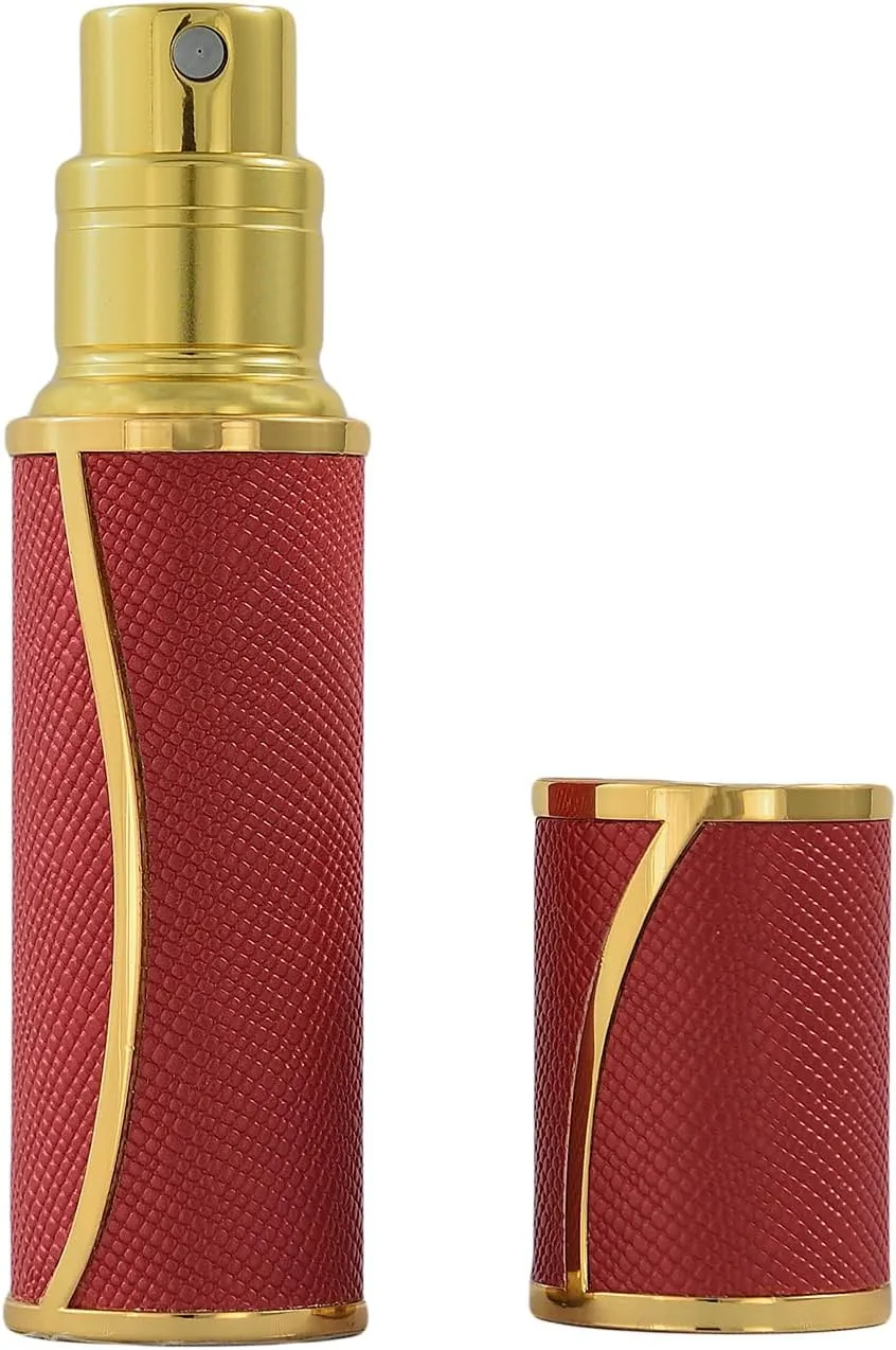 DanArt Refillable Travel Perfume Bottle Spray 5ml (Red)