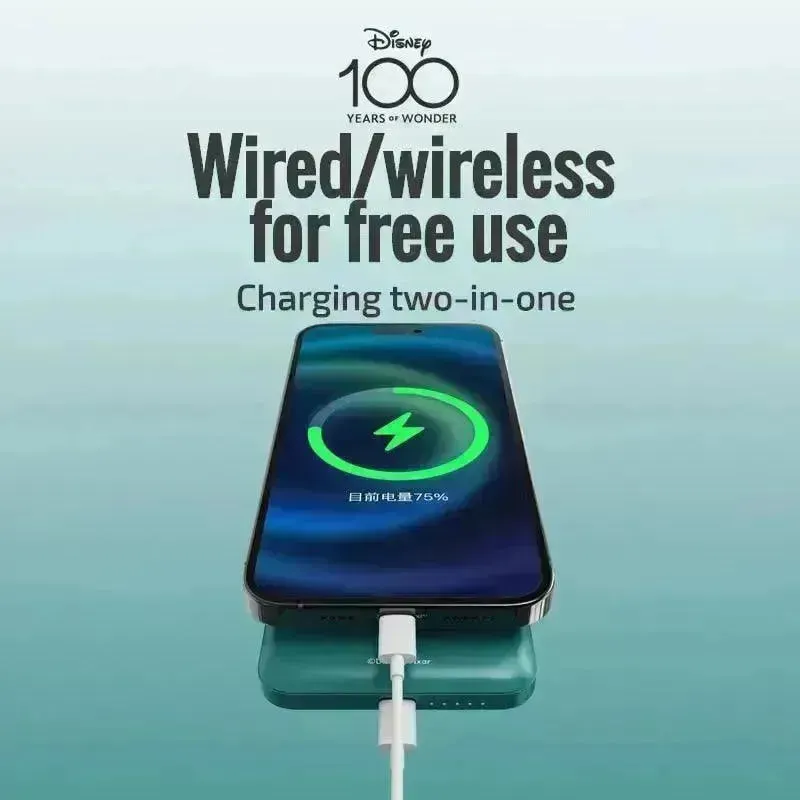 Disney QS C02 100th Anniversary Wireless Power Bank