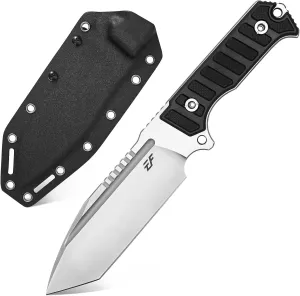 Eafengrow EF135 Fixed Blade Knife, DC53 Steel Blade,G10 Handle Full Tang EDC Fixed Knifes for Working Camping Survival