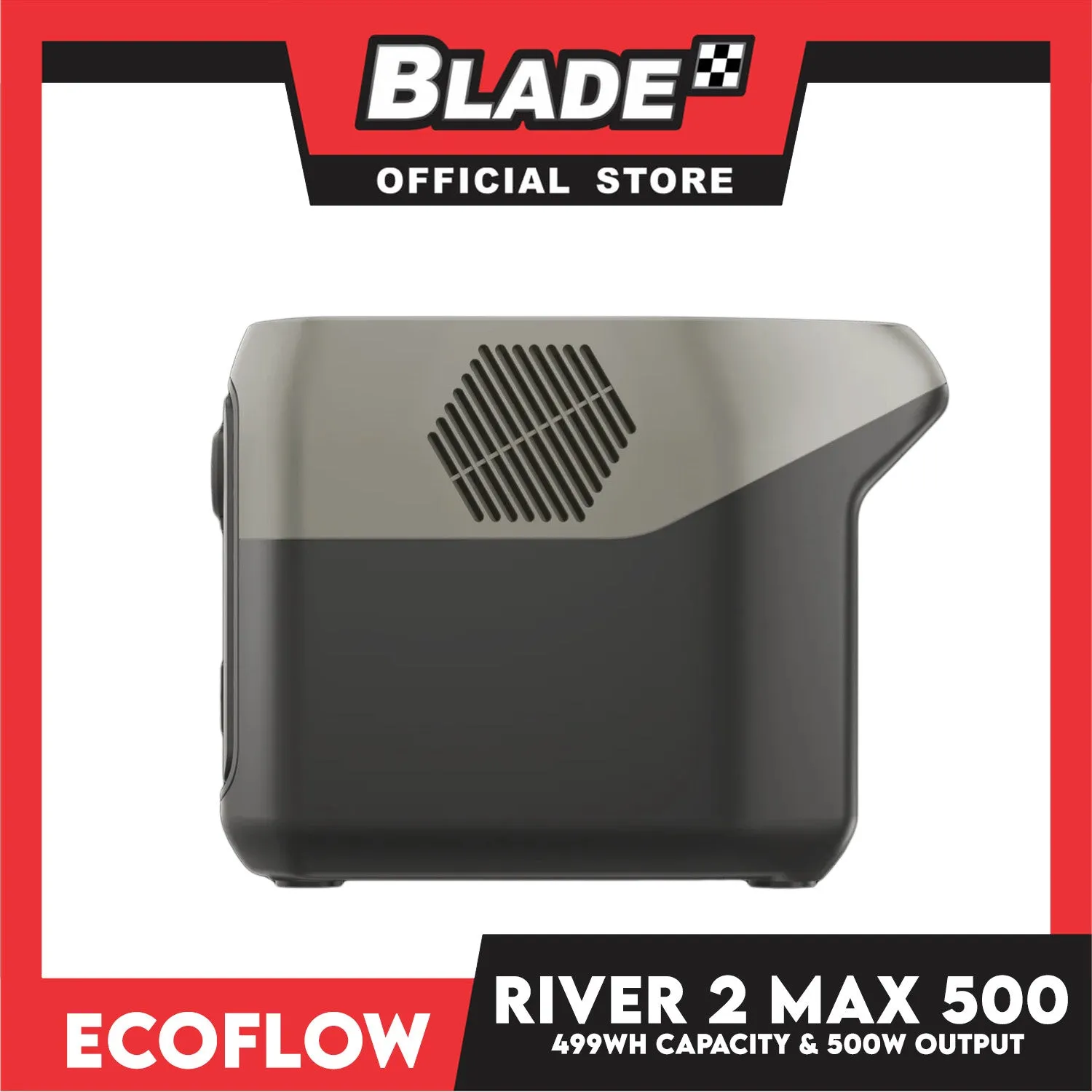 Ecoflow River 2 Max 500 Portable Power Station 499Wh 500W
