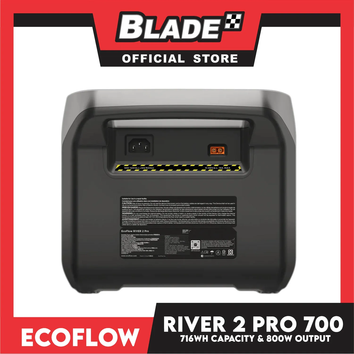 Ecoflow River 2 Pro 700 Portable Power Station 716Wh 800W
