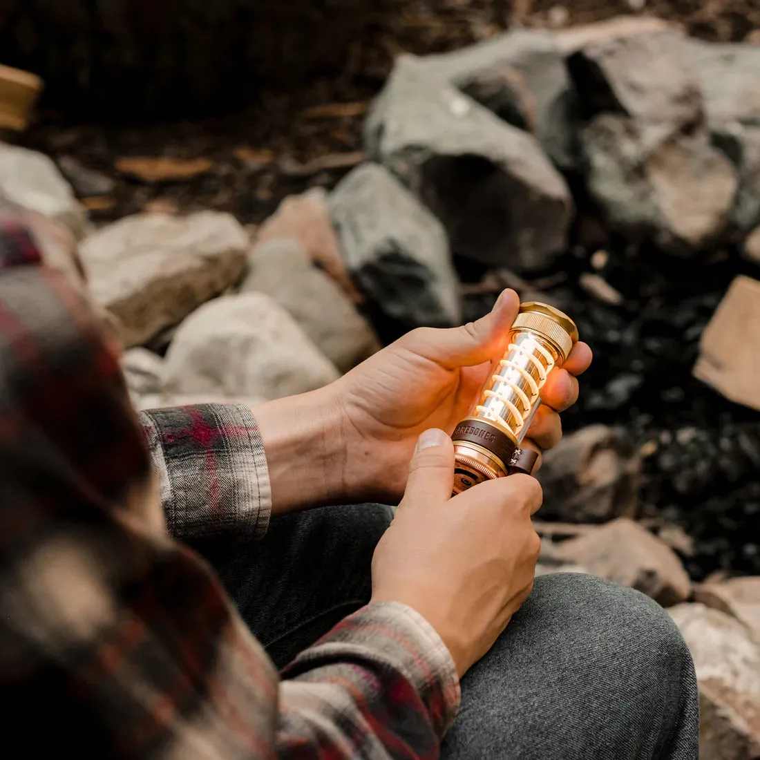 Edison Light Stick - Brass