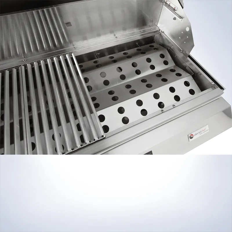 ElectriChef 32 Inch Ruby Pedestal Base Outdoor Electric Grill - 4400-EC-448-PB-S-32