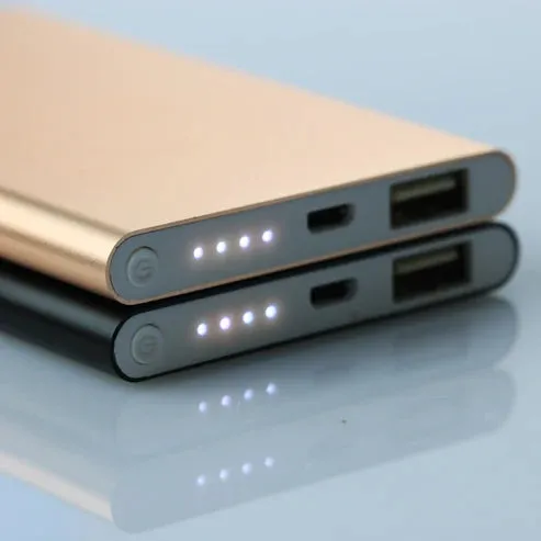 Electronic Power Bank || Silver
