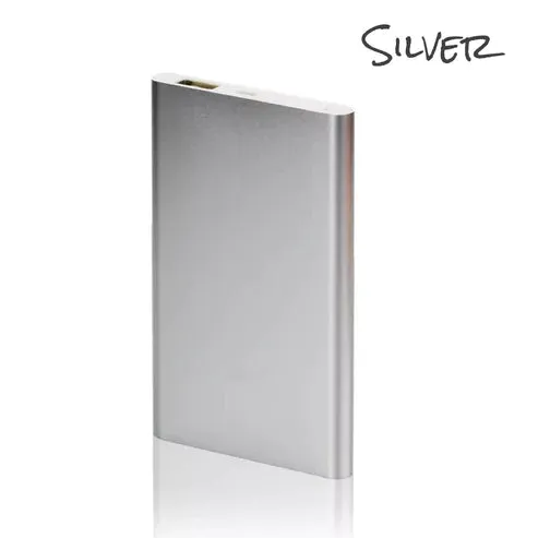 Electronic Power Bank || Silver