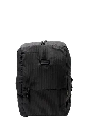 ELEPH OTTO PLEAT BACKPACK : BLACK