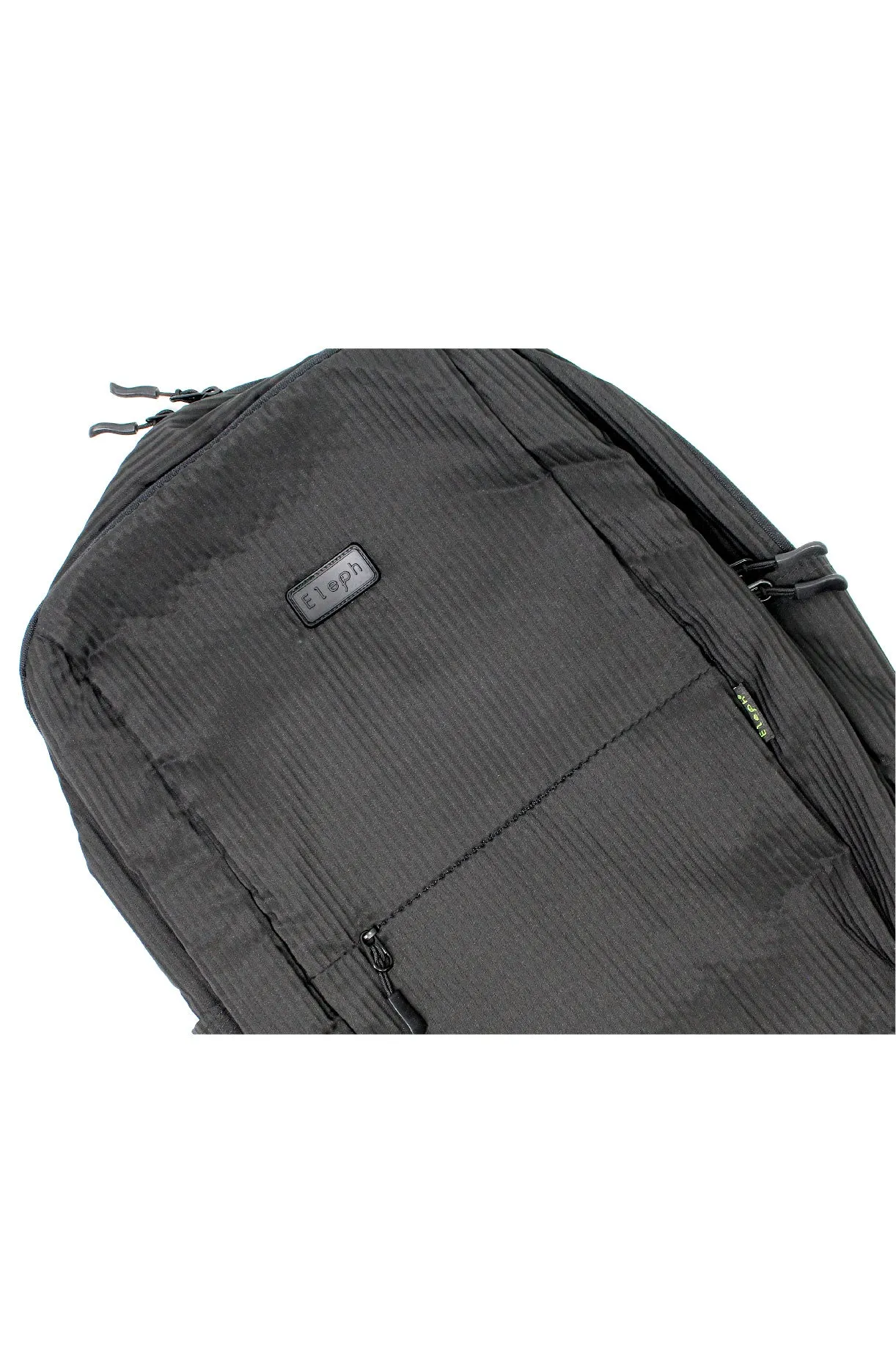 ELEPH OTTO PLEAT BACKPACK : BLACK