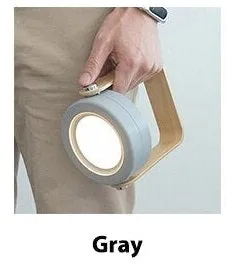 Elijah Lantern Portable LED Night Light, USB Rechargeable