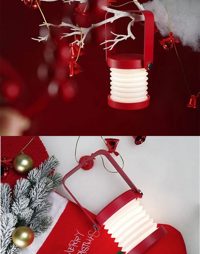 Elijah Lantern Portable LED Night Light, USB Rechargeable