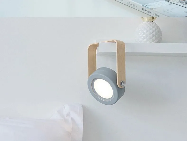 Elijah Lantern Portable LED Night Light, USB Rechargeable