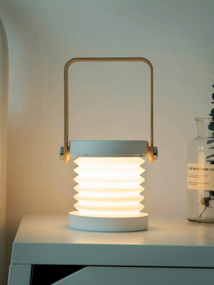 Elijah Lantern Portable LED Night Light, USB Rechargeable