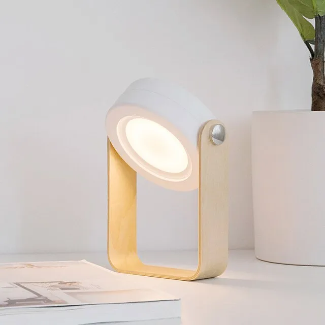 Elijah Lantern Portable LED Night Light, USB Rechargeable