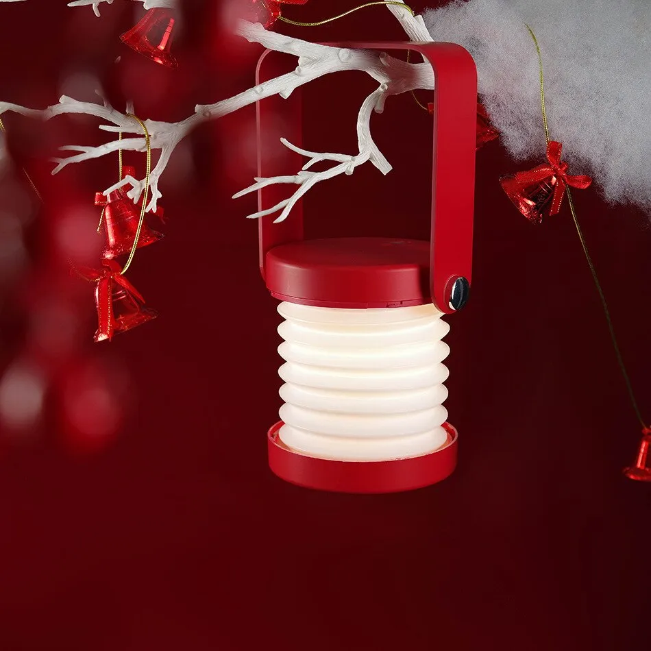 Elijah Lantern Portable LED Night Light, USB Rechargeable