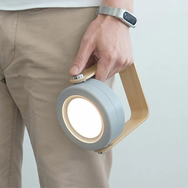 Elijah Lantern Portable LED Night Light, USB Rechargeable