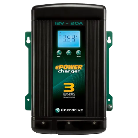 Enerdrive EPOWER Smart charger 20AMP / 12V