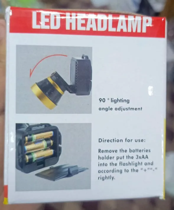 Equipment Degree angle adjustment – Cycling, Head with Super savings 90° Hunting, Camping, Fishing, For Lighting ZJ-1706 Fast delivery Lamp Forearm Model: LED 3W
