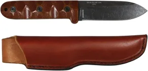 ESEE Knives PR-4 Fixed Blade Knife with Leather Sheath