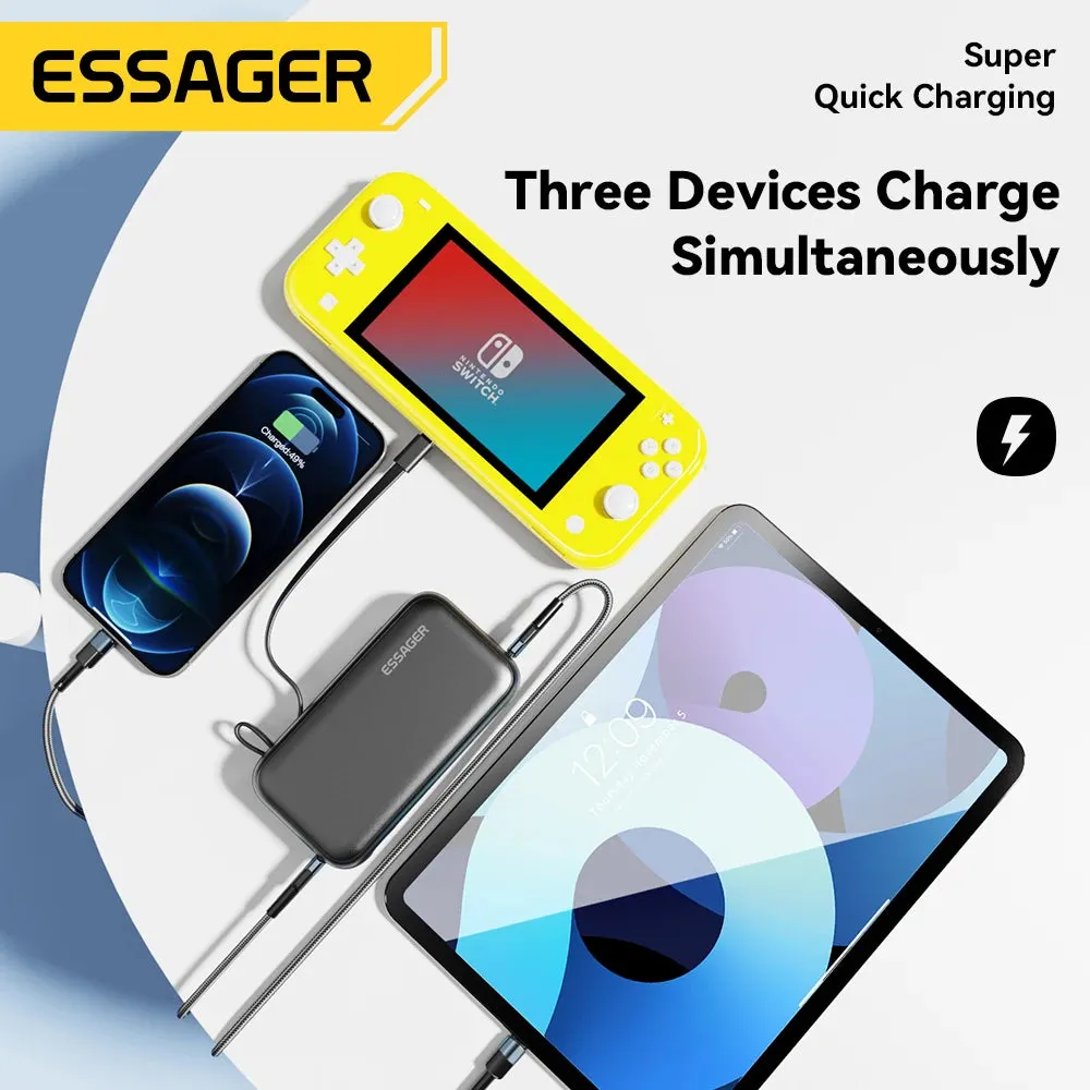 ESSAGER 65W 15000mAh Quick Charging Portable Power Bank