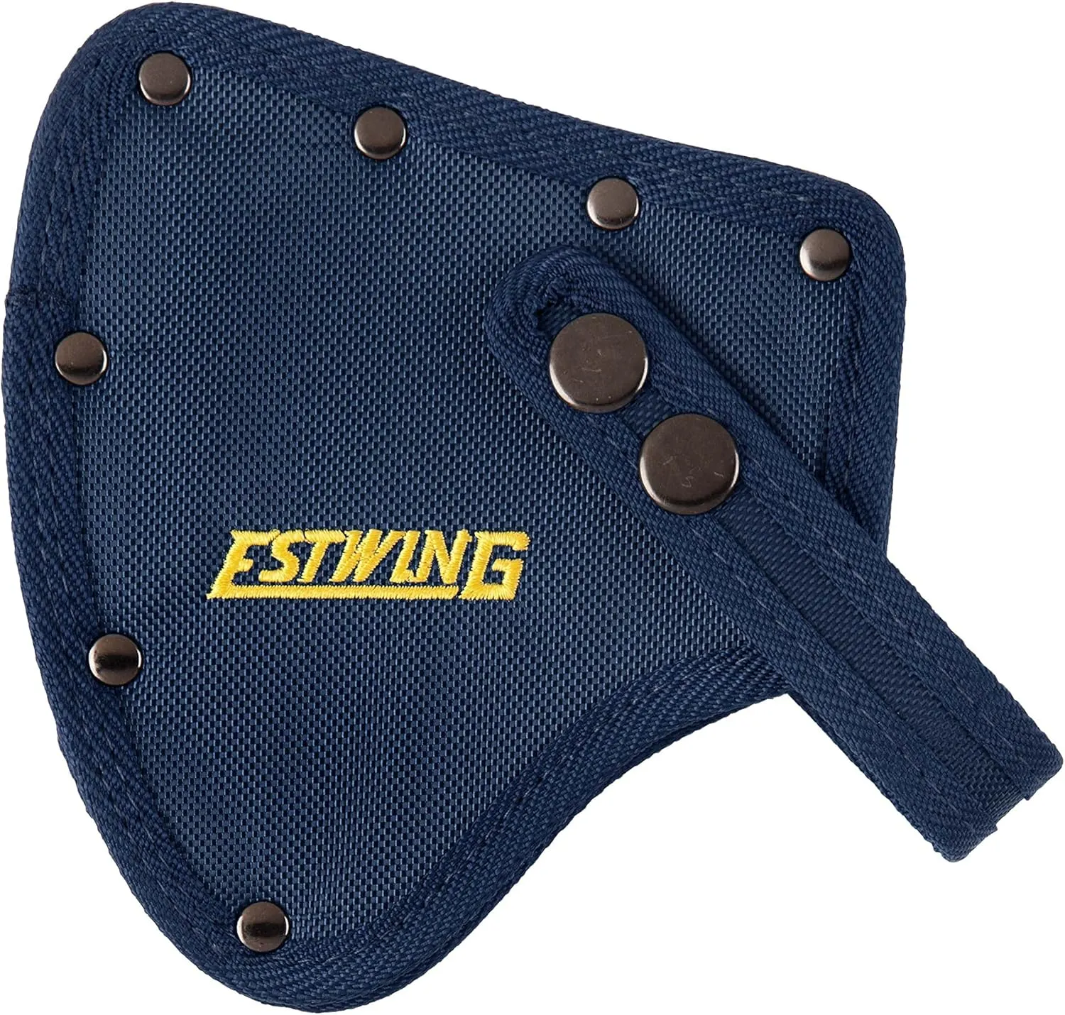 Estwing E6-25A Estwing 14" Blue Camper's Axe & E45A ES45A Fixed Blade,Hunting Knife,Outdoor,Camping, 26", Blue