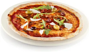 Eva Solo Baking Stone | Strong & Safe Cordierite Baking Stone Heavy Duty for Pizza, Bread, Pie & BBQ | Use on Charcoal, Gas Grills or in the oven | Danish Design & Functionality