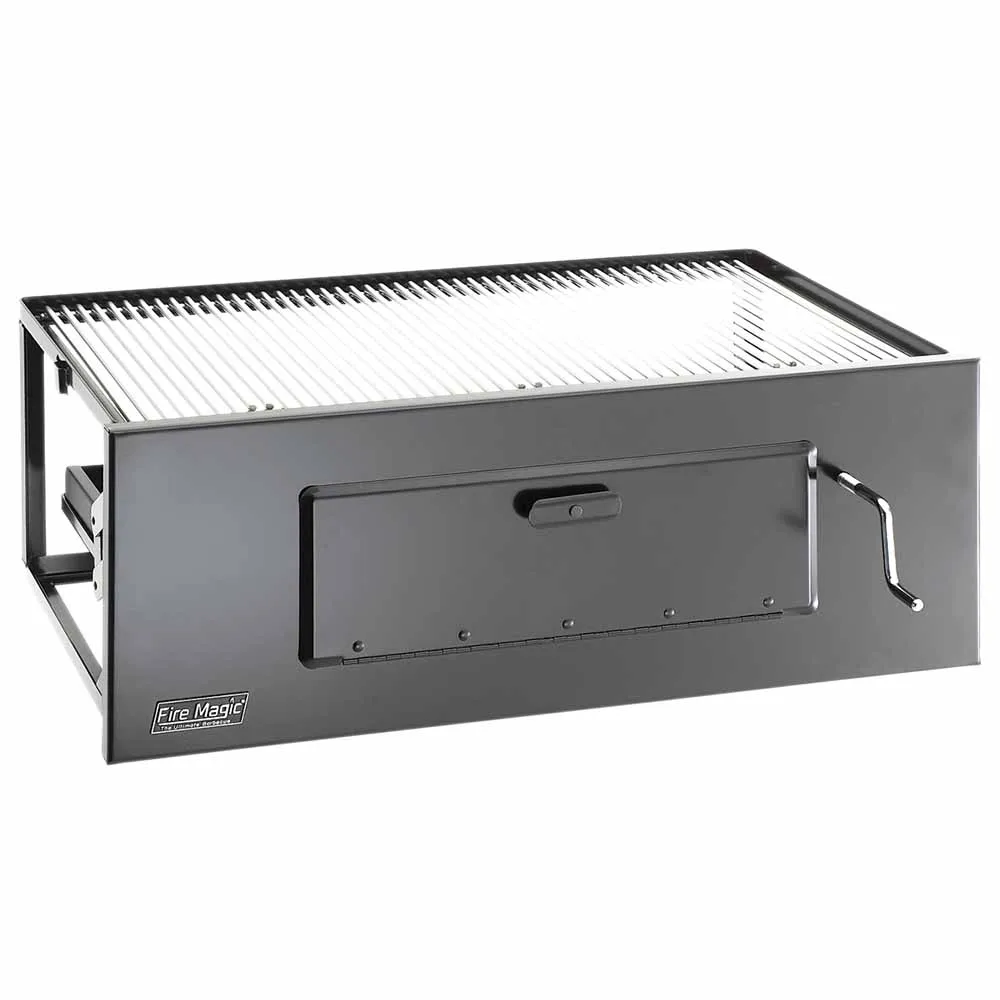 Fire Magic | 24" Built-In Charcoal Grill | Lift-A-Fire