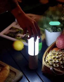 Folding Camping Lantern Rechargeable Hanging Tent Lights 3 Light Mode Portable Outdoor Emergency Hiking Fishing Collapsible Lamp