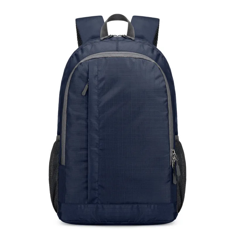 Folding New Outdoor Sports Backpack Men's Casual Women's Thickening and Wear-Resistant Travel Backpack Lightweight Cycling Backpack