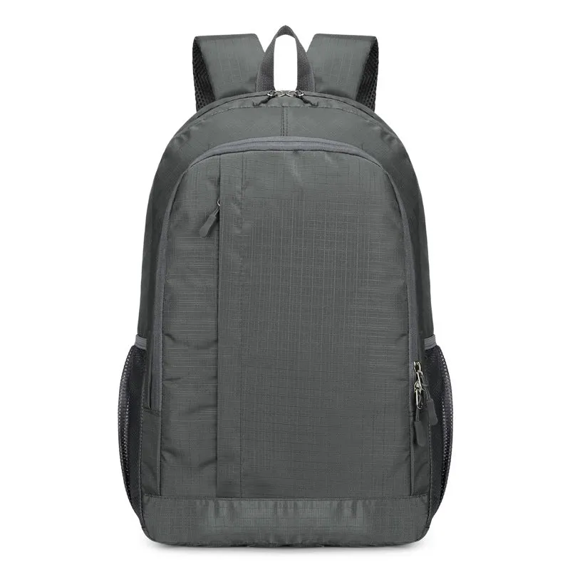 Folding New Outdoor Sports Backpack Men's Casual Women's Thickening and Wear-Resistant Travel Backpack Lightweight Cycling Backpack