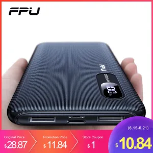 FPU Power Bank 20000mah For Xiaomi For iPhone Portable Powerbank 20000 mah Phone Poverbank Charger Mobile External Battery Pack