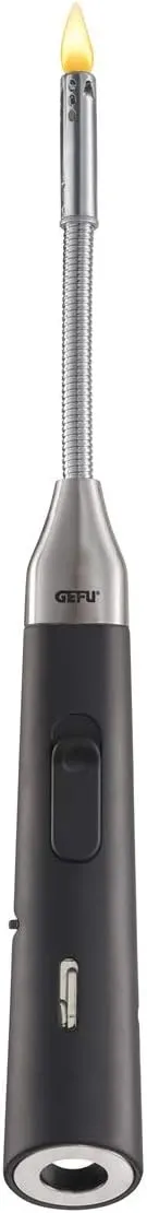 GEFU BBQ Premium Barbecue Drago Long Handled Lighter, Adjustable Flame,