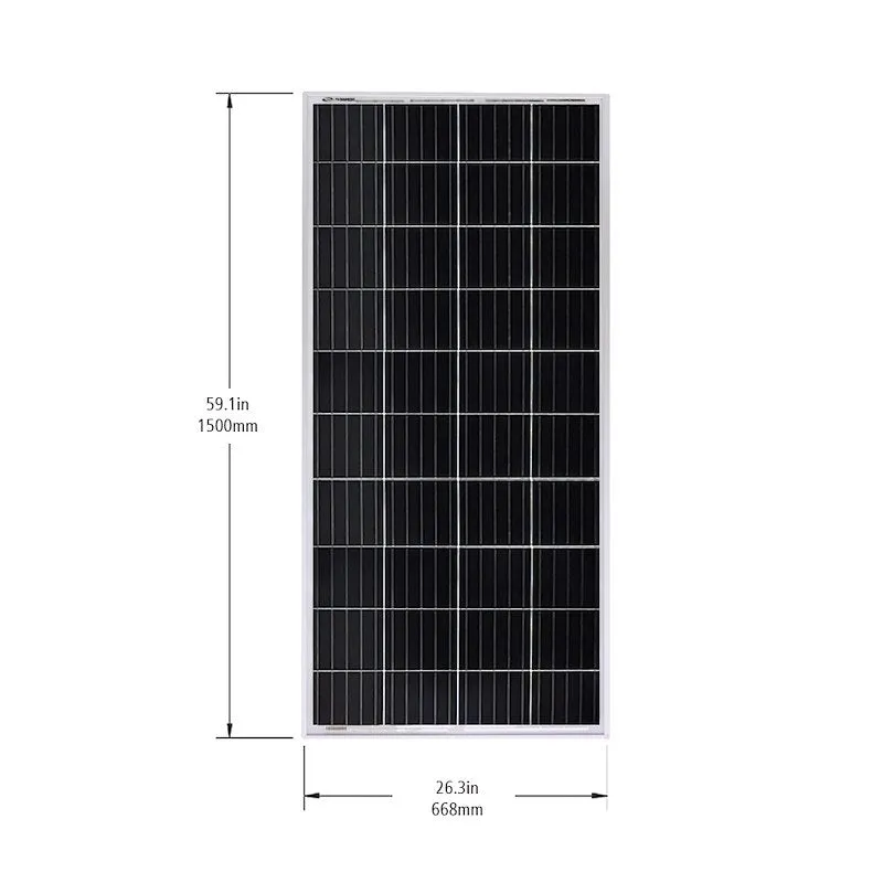 Go Power Overlander 200W Solar Kit with 30A Bluetooth Controller
