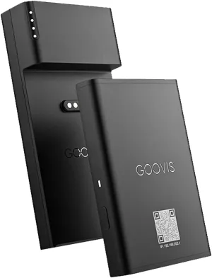 Goovis CPS20 Wireless Cast   PowerBank – 4K Wireless Display for Android, iOS, macOS, and Windows, Support DLNA, Miracast, AirPlay, EZMira, HDMI/USB-C Dual Output, 8000mAh Power Bank Base Included