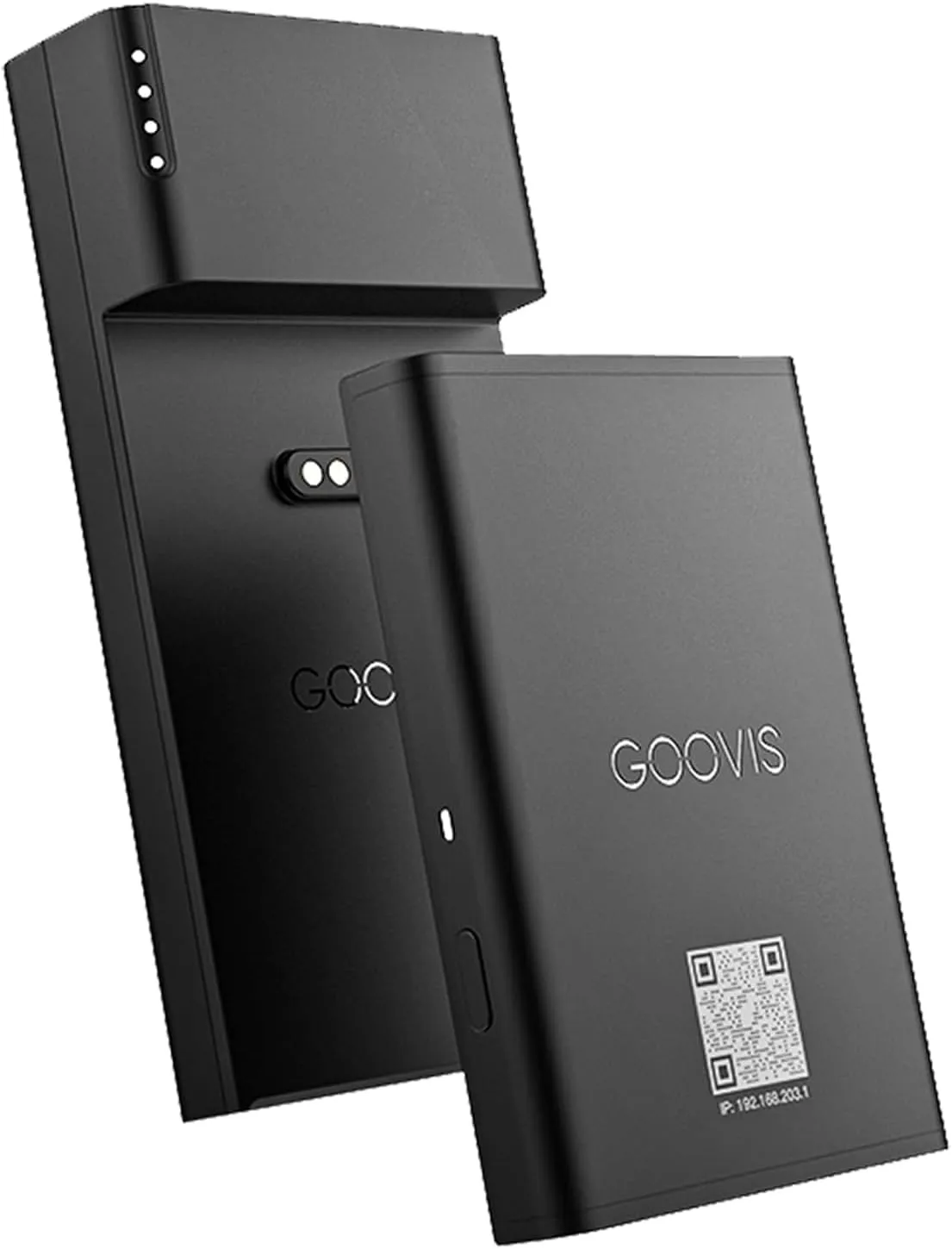 Goovis CPS20 Wireless Cast   PowerBank – 4K Wireless Display for Android, iOS, macOS, and Windows, Support DLNA, Miracast, AirPlay, EZMira, HDMI/USB-C Dual Output, 8000mAh Power Bank Base Included