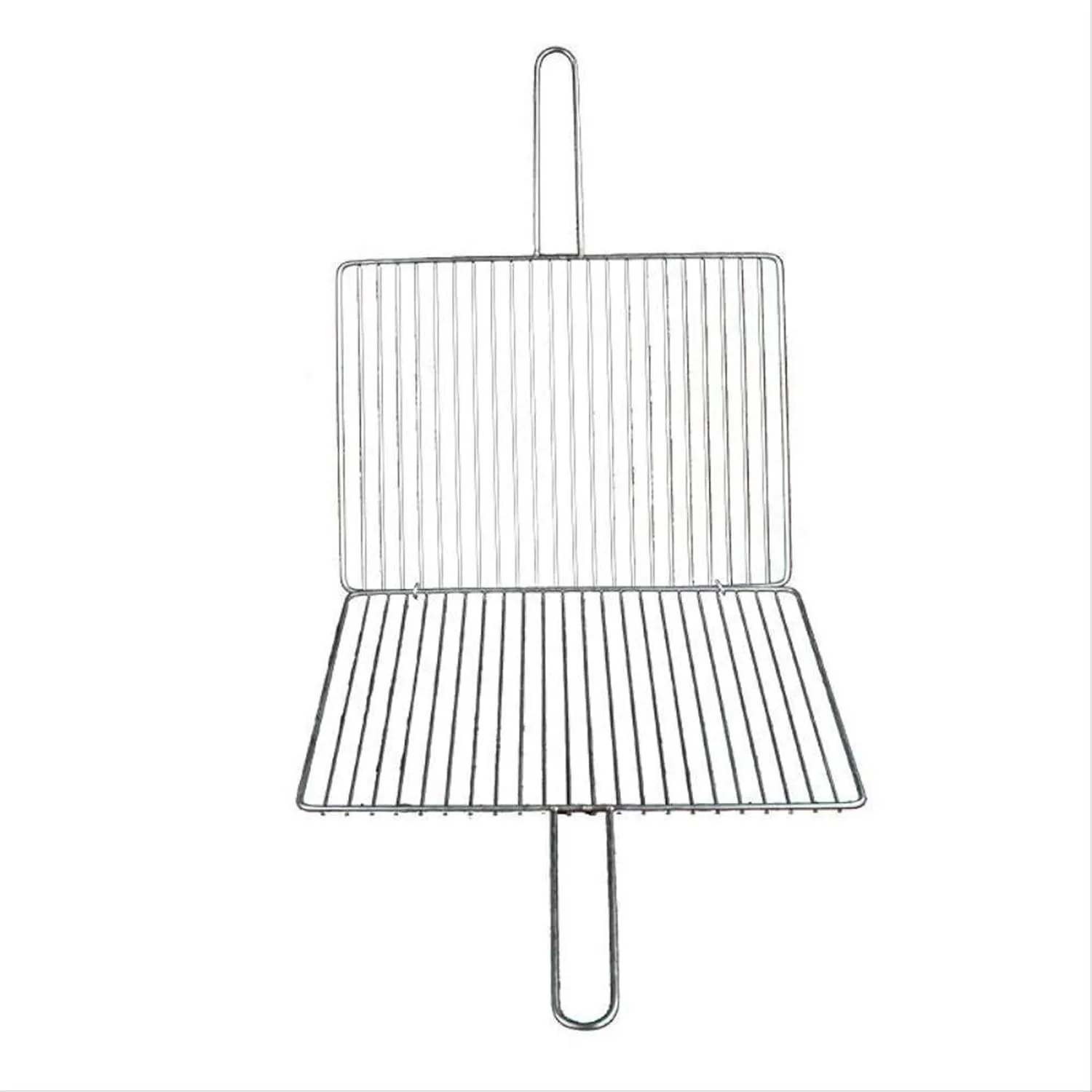 Grill Basket,BBQ Grill Rack, Barbecue mesh Clip,Barbecue Clip Net Bold Vertical Strip Stainless Steel Grilled Fish Beats Grilled Vegetable Clip Barbecue